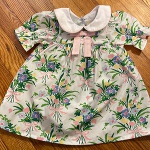Beaufort Bonnet floral baby dress